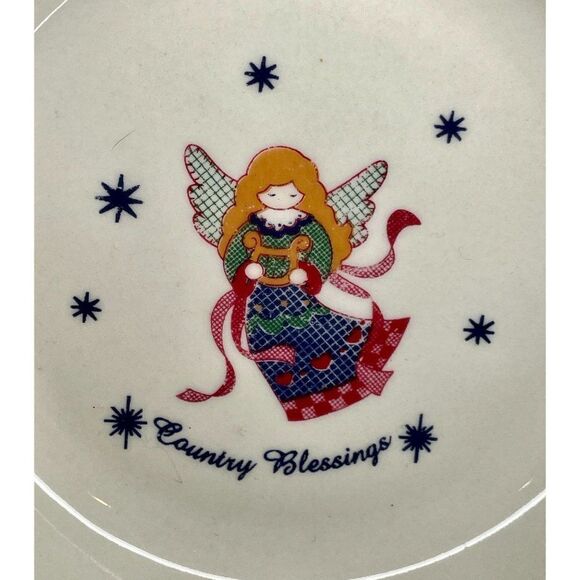 Country Blessings Angel Bowls Set of 2 - Picture 4 of 4